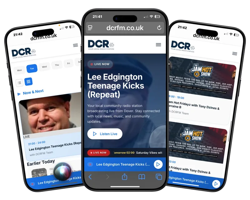 Dover Community Radio project screenshot